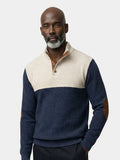 High Collar Corduroy Retro Pullover